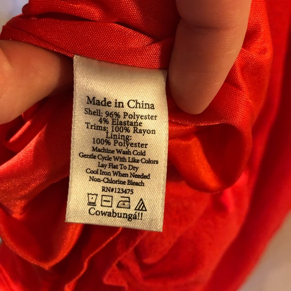 Playful red Viva Vena dress - Picture 7 of 7